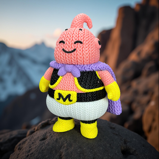 Fat Buu - Knitted - Crochet