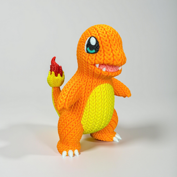 Charmander - Knitted - Crochet