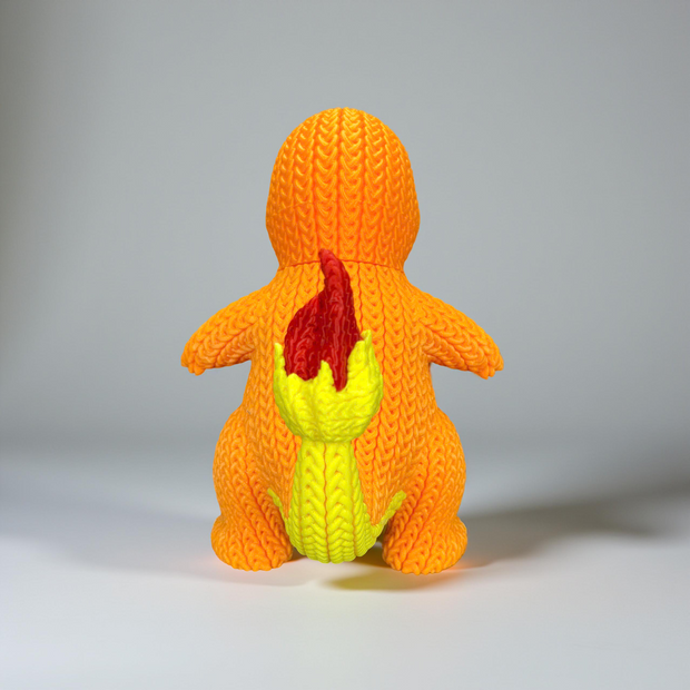 Charmander - Knitted - Crochet