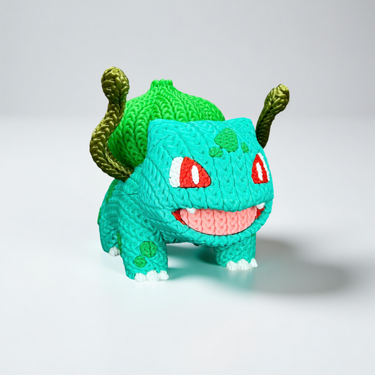 Bulbasaur - Knitted - Crochet