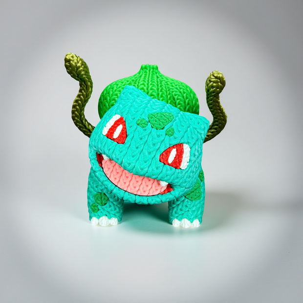 Bulbasaur - Knitted - Crochet
