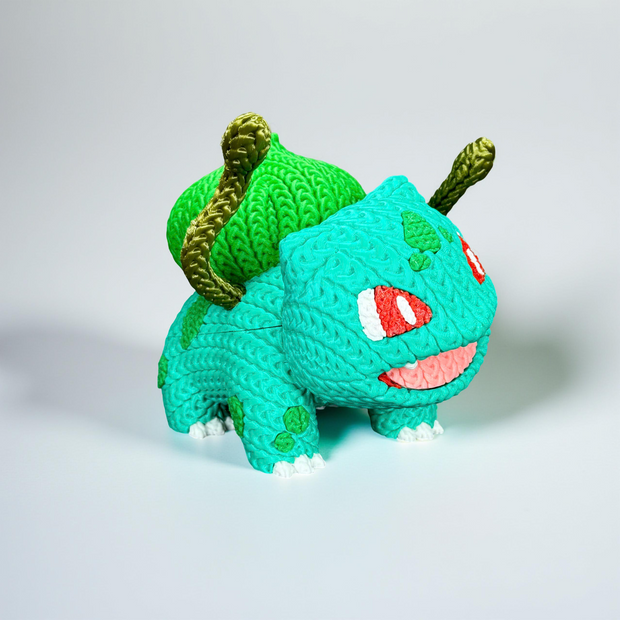 Bulbasaur - Knitted - Crochet