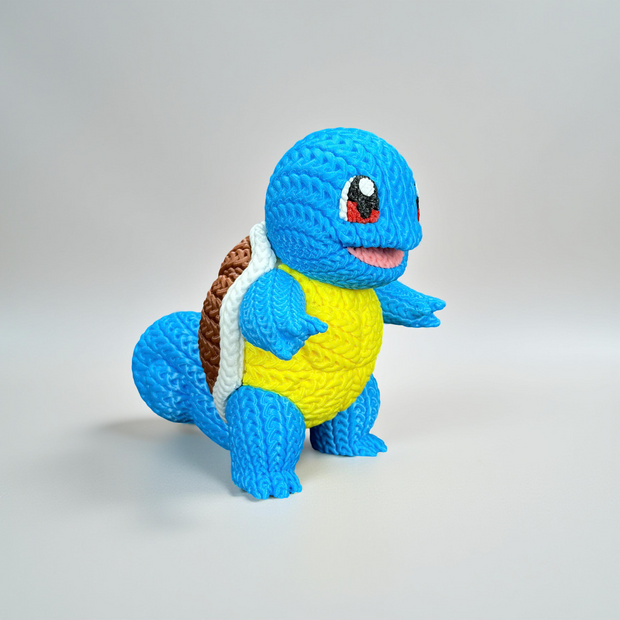 Squirtle - Knitted - Crochet
