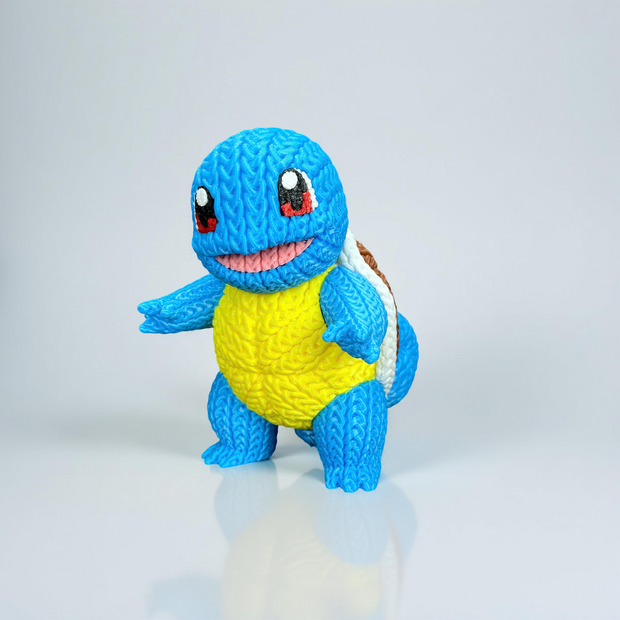 Squirtle - Knitted - Crochet