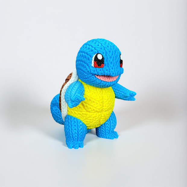Squirtle - Knitted - Crochet