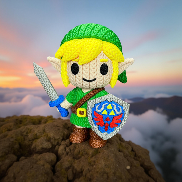 Link - The Legend of Zelda - Knitted - Crochet