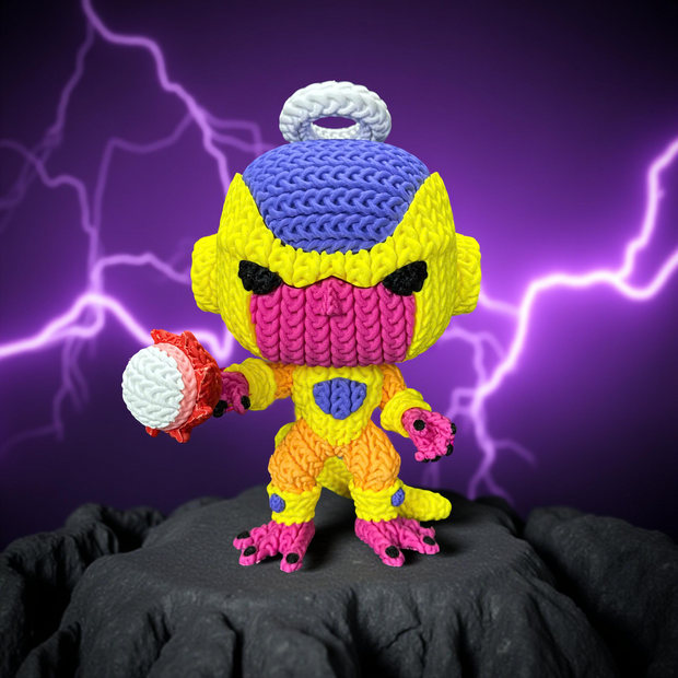 Golden Frieza - Knitted - Crochet