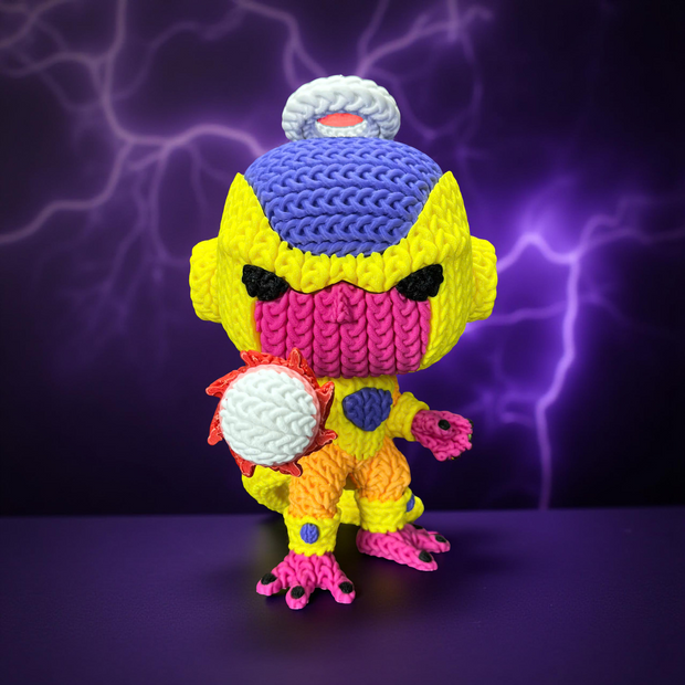 Golden Frieza - Knitted - Crochet