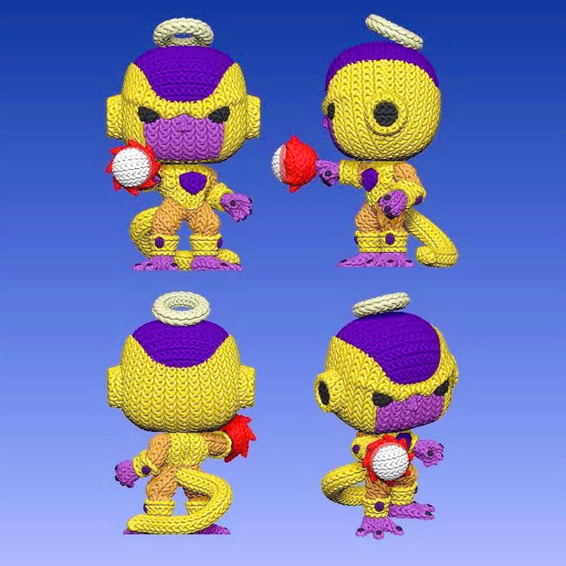 Golden Frieza - Knitted - Crochet